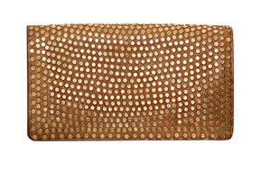 Kathi Clutch in Bronze